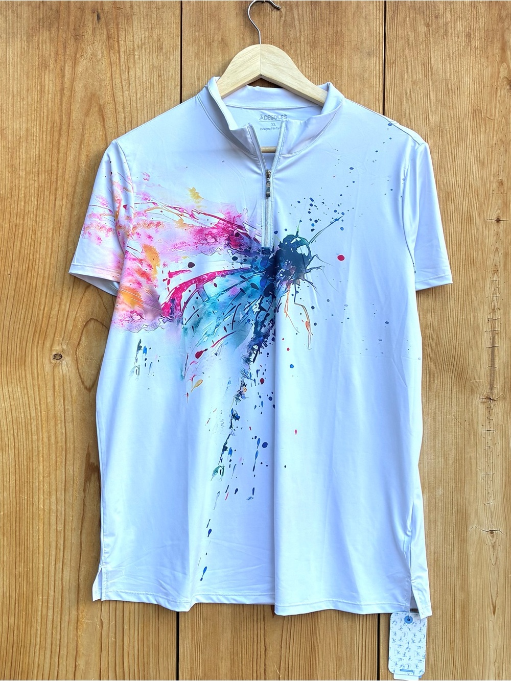 Acegolfs NWT Graphic Women’s Polo Sz XL